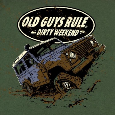  Old Guys Rule Dirty Weekend T-shirt 